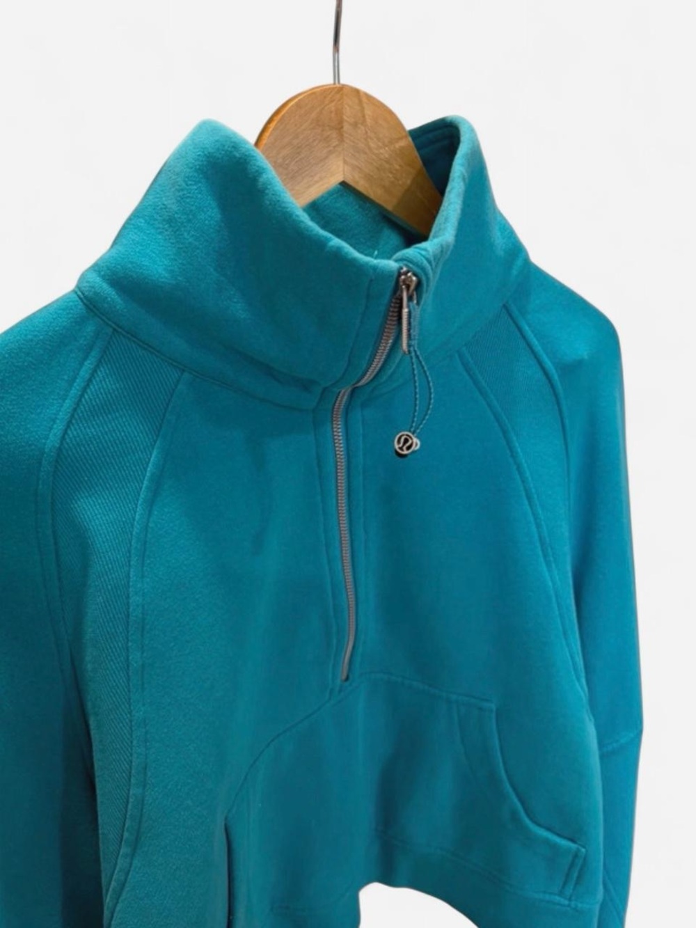 lululemon athletica Teal Half Zip Pullover Sweater Size XS/S
